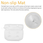 3D Mesh Bath Pillow Soft Waterproof SPA Headrest