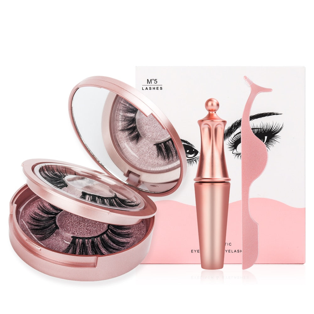 Double Layer Magnetic False Eyelashes