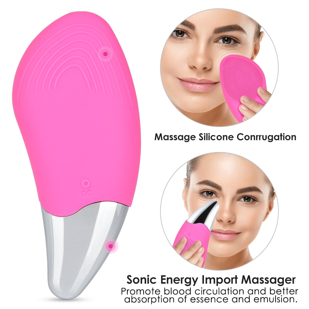 Facial Cleansing Brush Rechargeable Waterproof