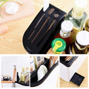 Kitchen Shelf Seasoning Container Spice Pots Box Storage