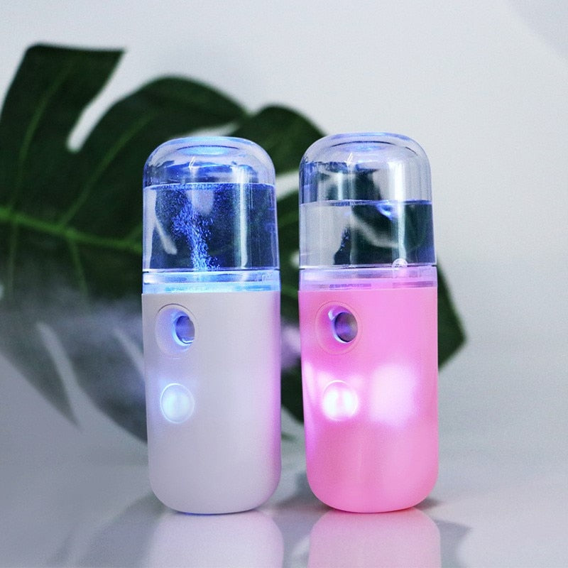 USB Humidifier Rechargeable Nano Mist Sprayer Facial