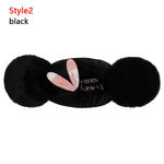 2 in 1 Warm Earmuffs Cartoon Cute Ear Muffs Ear-cap Autumn Winter Thicken Plush Outdoor Riding Keep Warm Earflap