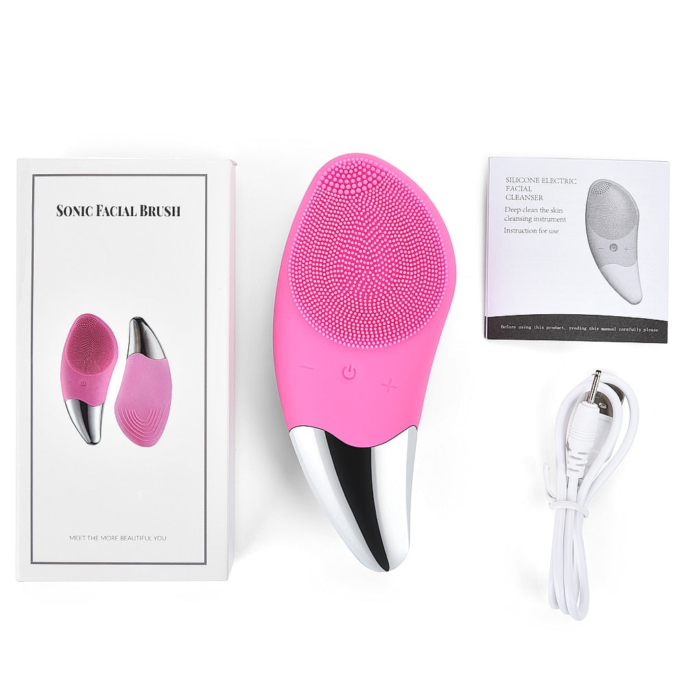 Facial Cleansing Brush Rechargeable Waterproof