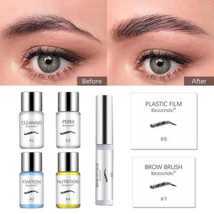 1 Set Semi-pernament Brow Lift Kit Eyebrow Lamination Kit