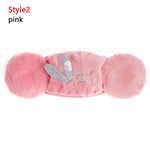 2 in 1 Warm Earmuffs Cartoon Cute Ear Muffs Ear-cap Autumn Winter Thicken Plush Outdoor Riding Keep Warm Earflap