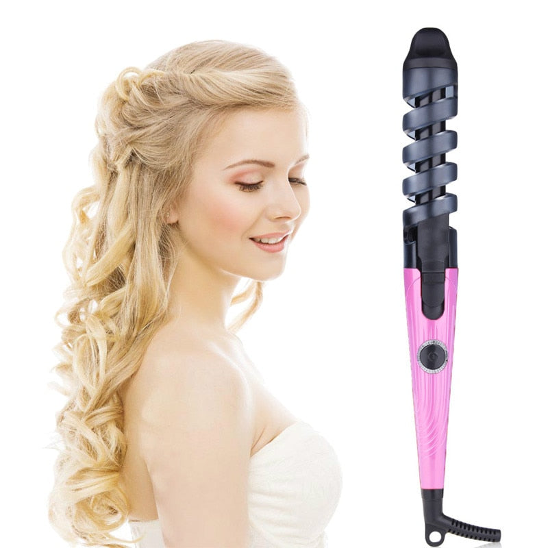 Magic Pro Hair Curlers Electric Curl Ceramic Spiral Hair Curling Iron