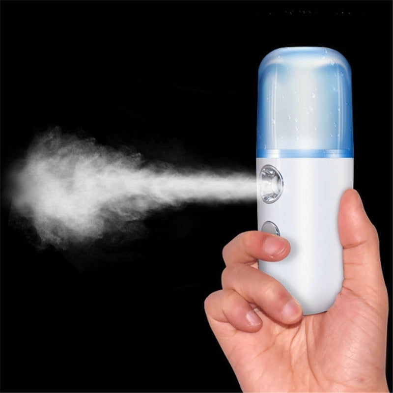 USB Humidifier Rechargeable Nano Mist Sprayer Facial