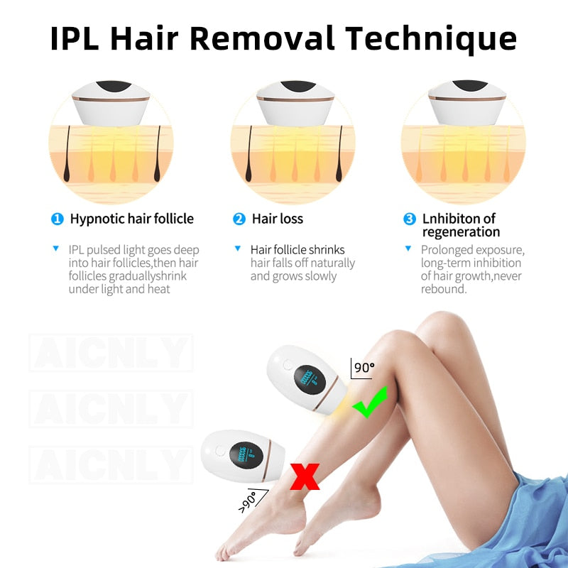 Laser IPL Epilator Hair Removal Machine Mini Hair Epilator