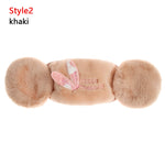 2 in 1 Warm Earmuffs Cartoon Cute Ear Muffs Ear-cap Autumn Winter Thicken Plush Outdoor Riding Keep Warm Earflap