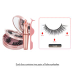 Double Layer Magnetic False Eyelashes