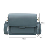 light Wild Simple Female Daily Messenger Bag Waterproof Blue