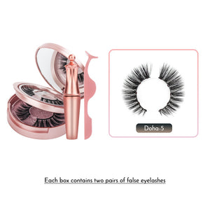 Double Layer Magnetic False Eyelashes