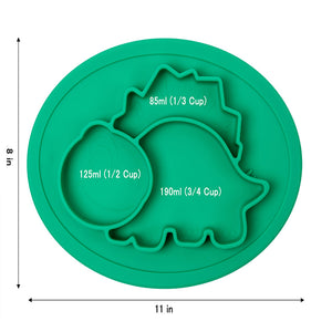 Baby Dishes Silicone Infant Bowls Plate T