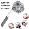 Electric Handheld Massager Four Head Machine Full Body