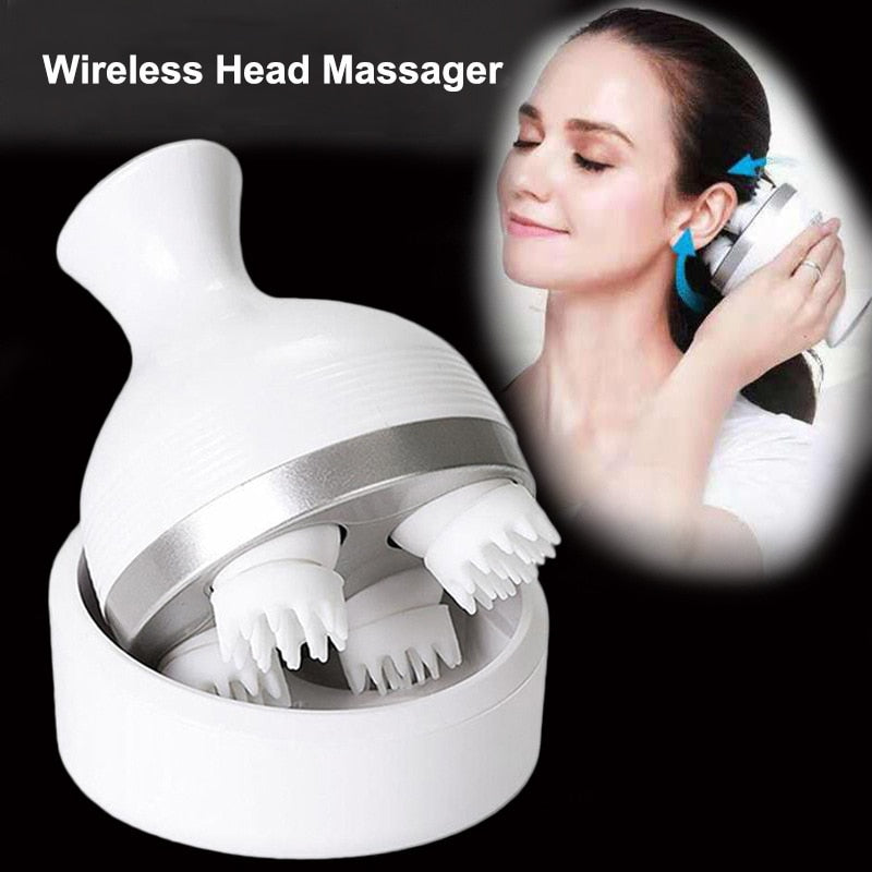 Waterproof Electric Head Massage Wireless