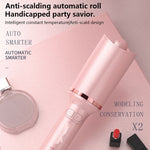 Automatic Hair Curler Ceramic Auto Rotate Curling Iron Long-lasting