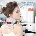 Magnetic Pulse Vibration Neck Massager for Pain Relief