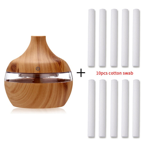 saengQ Electric Humidifier Essential Aroma Oil Diffuser