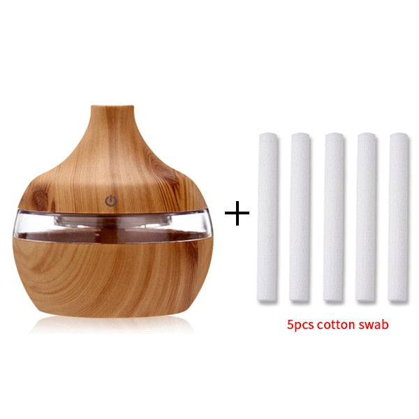 saengQ Electric Humidifier Essential Aroma Oil Diffuser