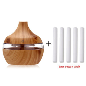 saengQ Electric Humidifier Essential Aroma Oil Diffuser