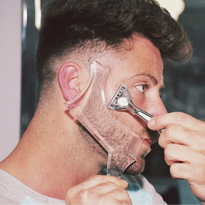 Arrivals Men Beard Shaping Styling Template