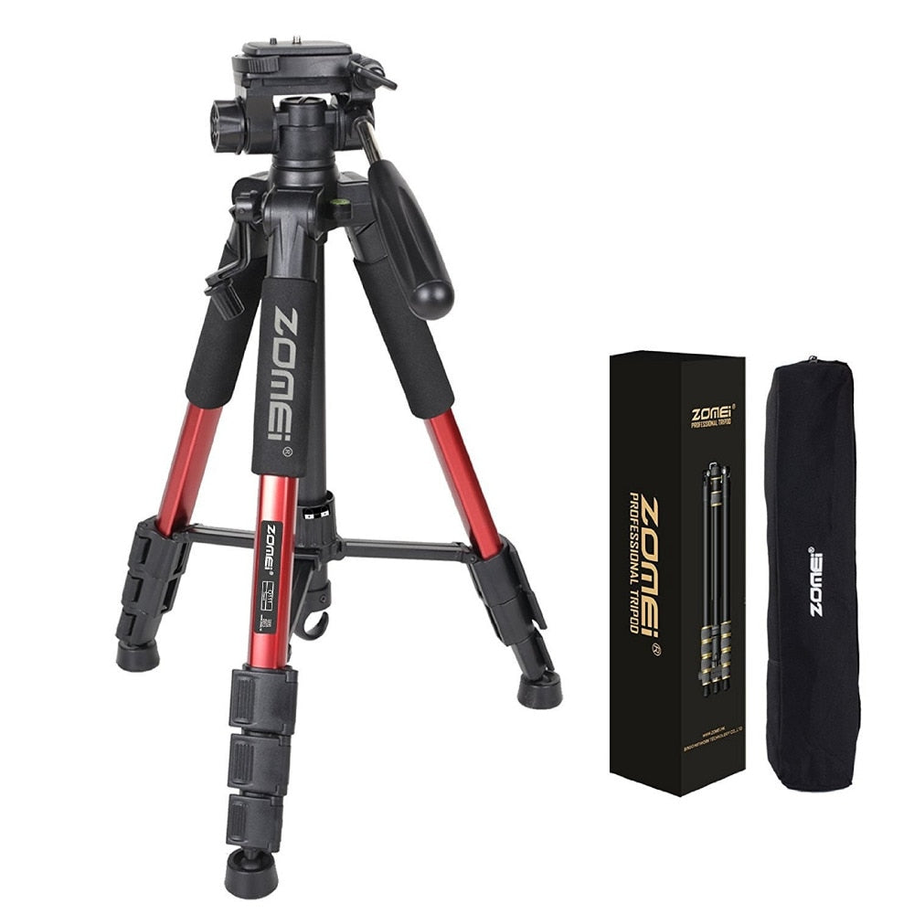 Professional Portable Travel Aluminium Camera Tripod & Pan Head